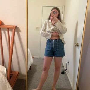 Madewell Classic Blue Jean Shorts